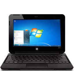 Hp mini Notebook intel pentium atom 2Gb ram 260Gb Hdd 10" display laptop