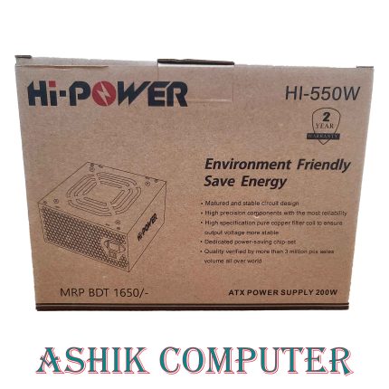 550W Hi_POWER 80PLUS POWER SUPPLY