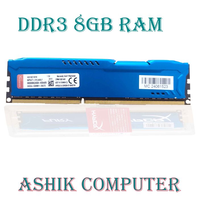 HYPERX DDR3 8GB 1600BUS RAM